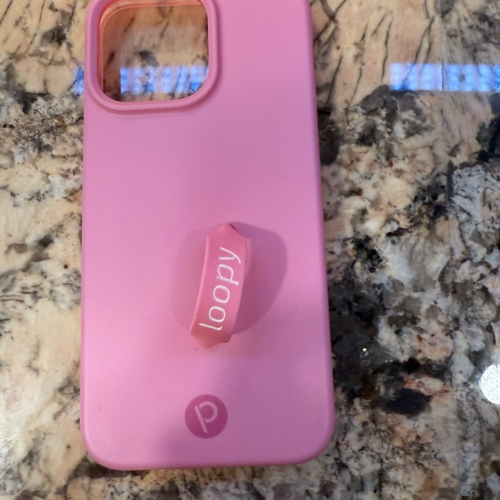 Loopy Case Pink iPhone 15 pro max  Phone Case